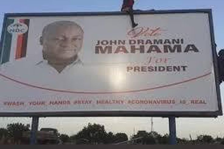 John Mahama billboard