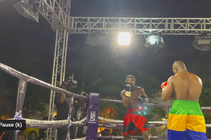 Video: Military boxer David Bawa knocks out opponent in round 1