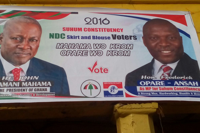 Skirt and blouse banner