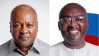 John Mahama and Dr Mahamudu Bawumia