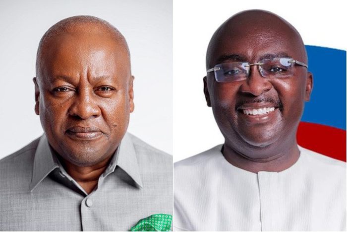 John Mahama and Dr Mahamudu Bawumia