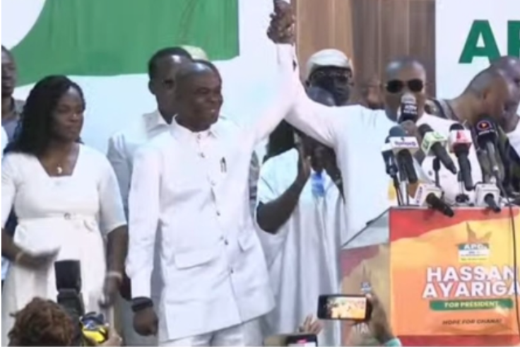 Dr Ayariga and his running mate