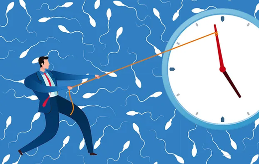 The male biological clock [huff post]