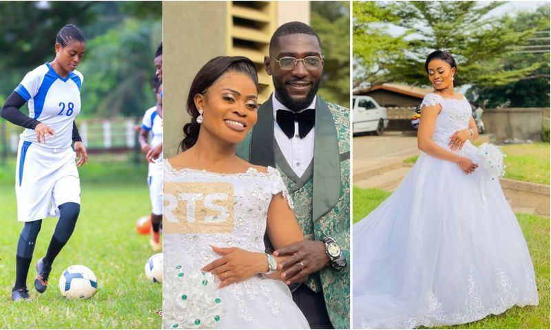 Ivy Kolli: Ex-Black Princesses defender marries in colourful ceremony