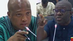 Drama in parliament as Okudzeto and Oppong Nkrumah clash in heated exchange