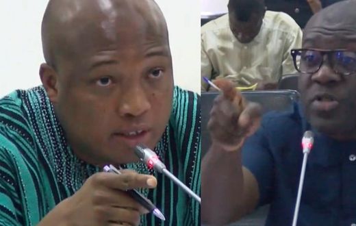 Drama in parliament as Okudzeto and Oppong Nkrumah clash in heated exchange