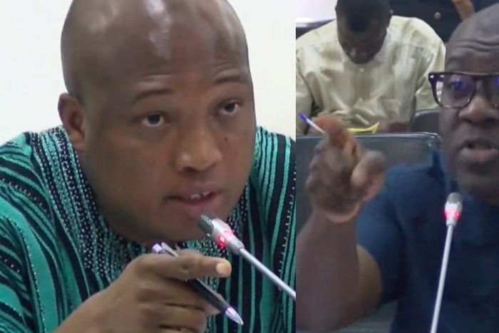 Drama in parliament as Okudzeto and Oppong Nkrumah clash in heated exchange