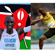 Usain Bolt and Eliud Kipchoge are two of the fastest runners in the world