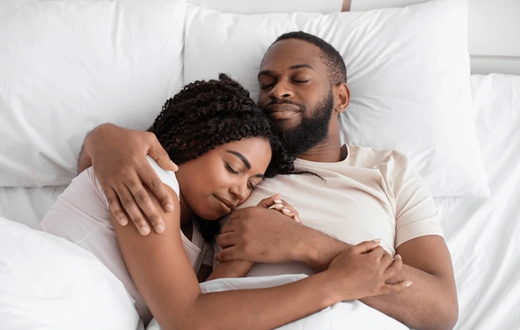 Why you sleep better with your partner [Shuttershock]
