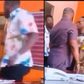 Asamoah Gyan trends as he nearly slaps Sammy Awuku's brother in leaked video