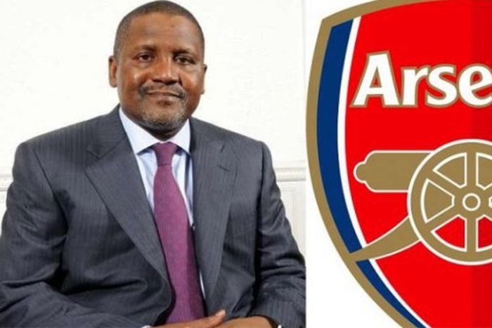 Aliko Dangote and Arsenal
