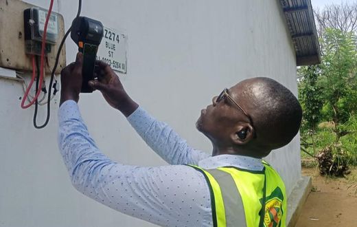 A personnel of ECG at work