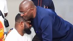 Dr Bawumia and John Peasah aka Drogba of YOLO fame