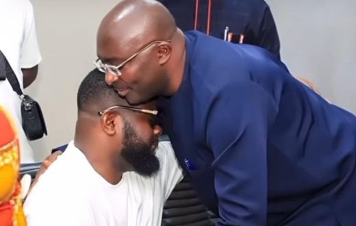 Dr Bawumia and John Peasah aka Drogba of YOLO fame