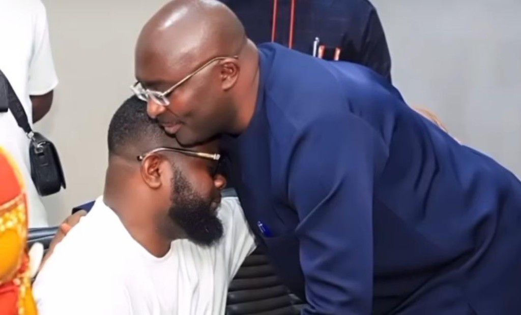 Dr Bawumia and John Peasah aka Drogba of YOLO fame