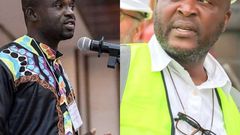Manasseh Azure Awuni and Ibrahim Mahama