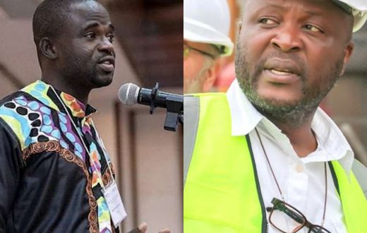 Manasseh Azure Awuni and Ibrahim Mahama