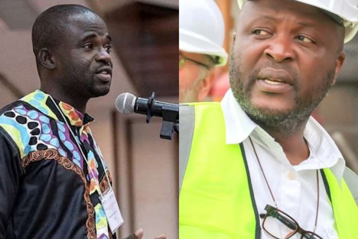 Manasseh Azure Awuni and Ibrahim Mahama