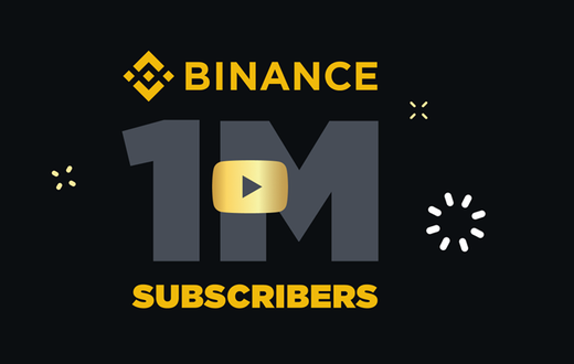 Binance becomes first crypto brand to reach one million subscribers on YouTube