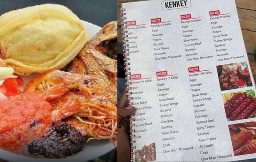 Outrageous Kenkey Prices: Food joint's shocking menu sparks social media reaction