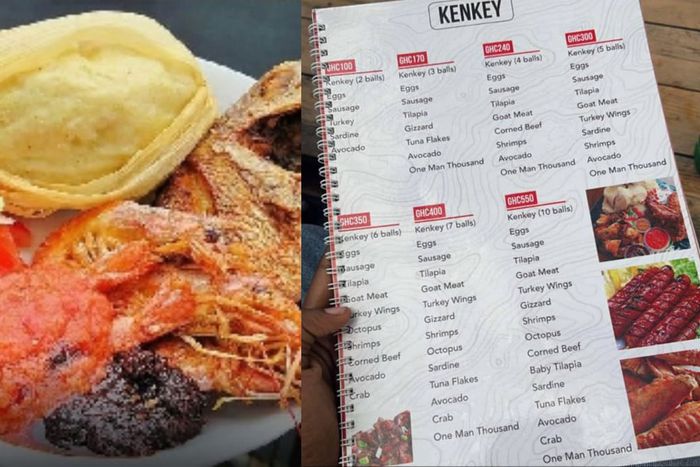 Outrageous Kenkey Prices: Food joint's shocking menu sparks social media reaction