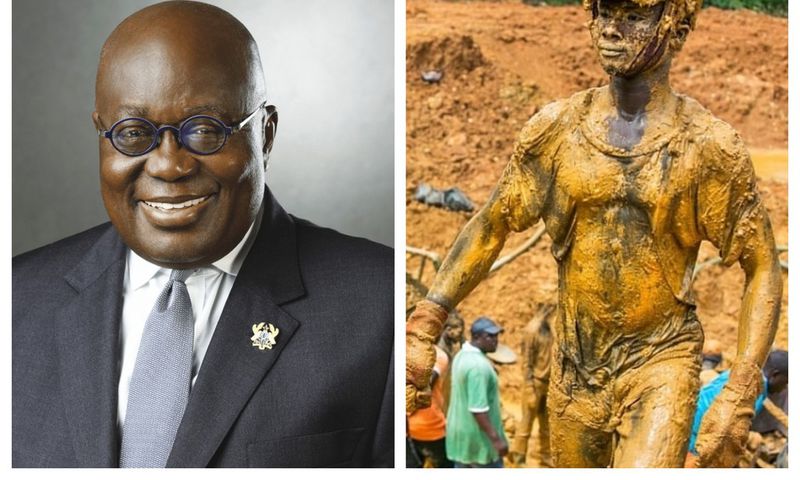 President and his galamsey fight