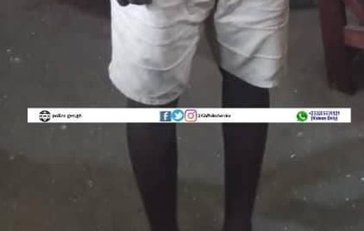 Police arrest suspect for damaging monument at Airport Roundabout