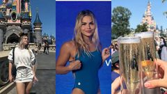 Paraguayan swimmer Luana Alonso