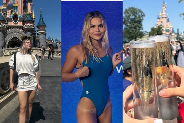 Paraguayan swimmer Luana Alonso