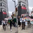 Ghanaians in New York protest against Akufo-Addo after UN General Assembly speech