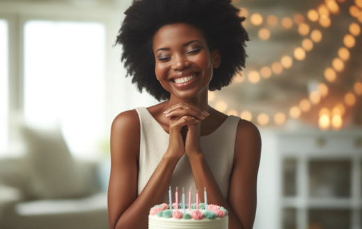 Birthday prayers and wishes [DALL-E2024]