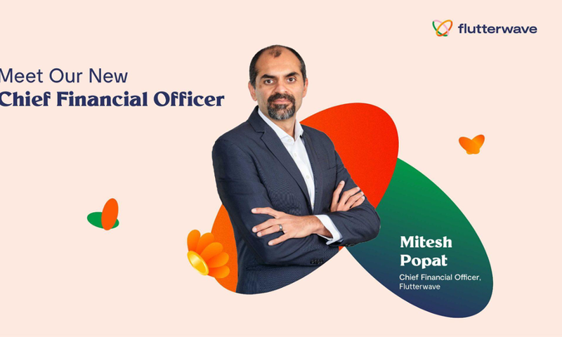 Flutterwave strengthens executive bench with new CFO, Mitesh Popat