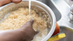 You don’t need to wash your rice before cooking it [FreerangeStock]