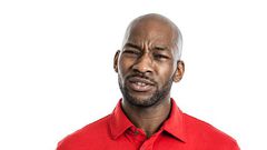 A lowered eye brow[istockphoto]