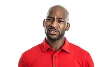 A lowered eye brow[istockphoto]