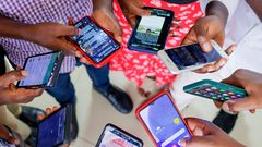 Top 5 African countries with the highest number of mobile phones
