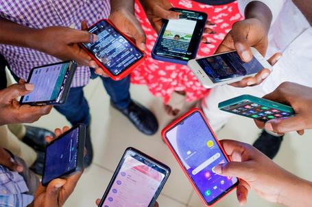 Top 5 African countries with the highest number of mobile phones