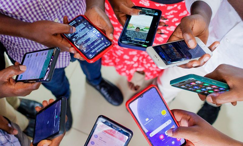 Top 5 African countries with the highest number of mobile phones
