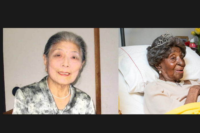 The oldest people on earth