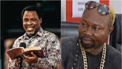 Ayitey Powers: TB Joshua’s poster stopped my girlfriend from smashing my ex’s head