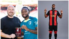 Antoine Semenyo named Bournemouth Player of the Month for August
