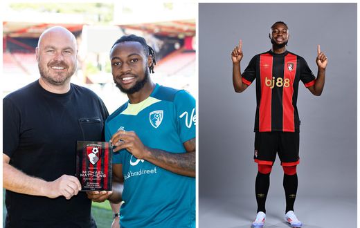 Antoine Semenyo named Bournemouth Player of the Month for August