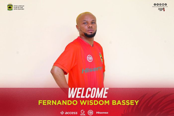 Kotoko sign 22-year-old Nigerian midfielder Fernando Bassey