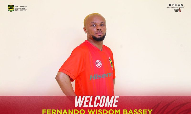 Kotoko sign 22-year-old Nigerian midfielder Fernando Bassey