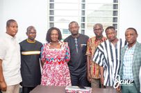 Professor Jane Naana Opoku-Agyemang with GNAT officials