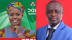 Dorcas Affo-Toffey and Paul Essien