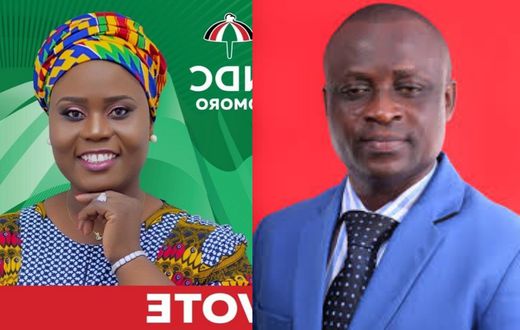 Dorcas Affo-Toffey and Paul Essien