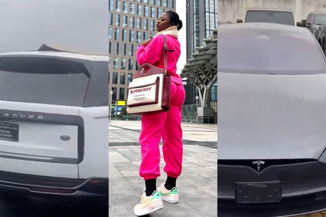 Salma Mumin takes delivery of new luxury cars, latest Range Rover and Tesla