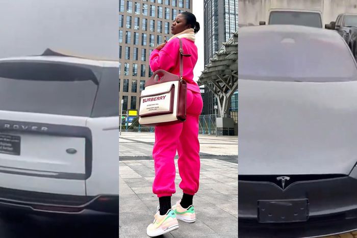 Salma Mumin takes delivery of new luxury cars, latest Range Rover and Tesla