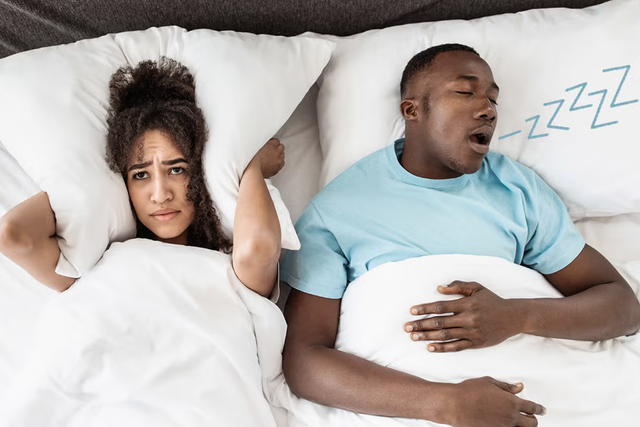 How to cope with a snoring partner [slate.com]